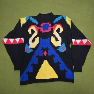Colorful Geometric Sweater